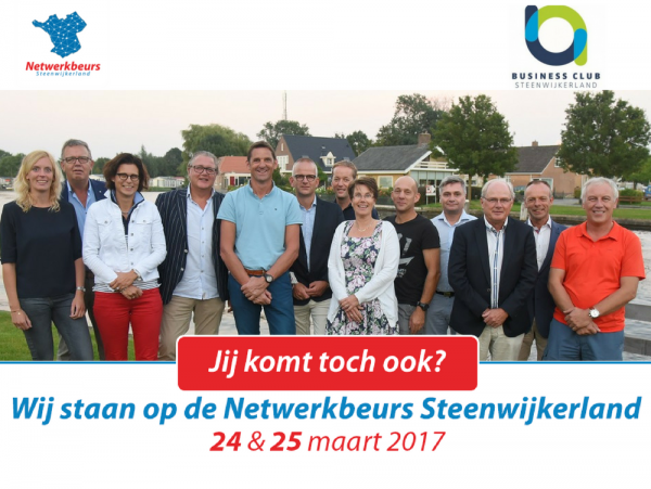 Foto bestuur voor netwerkbeurs