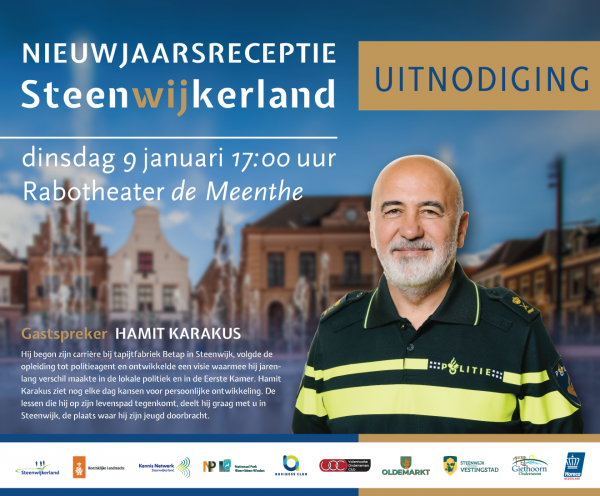 Save the date Nieuwjaarsbijeenkomst 9 januari