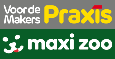 Praxis bouwmarkt met Maxizoo diersuper