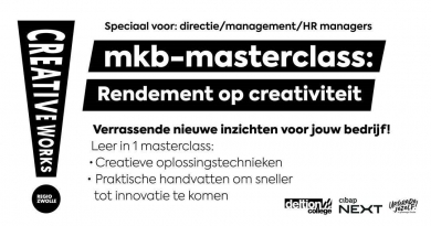 mkb-masterclass | van creatief denken naar doen 